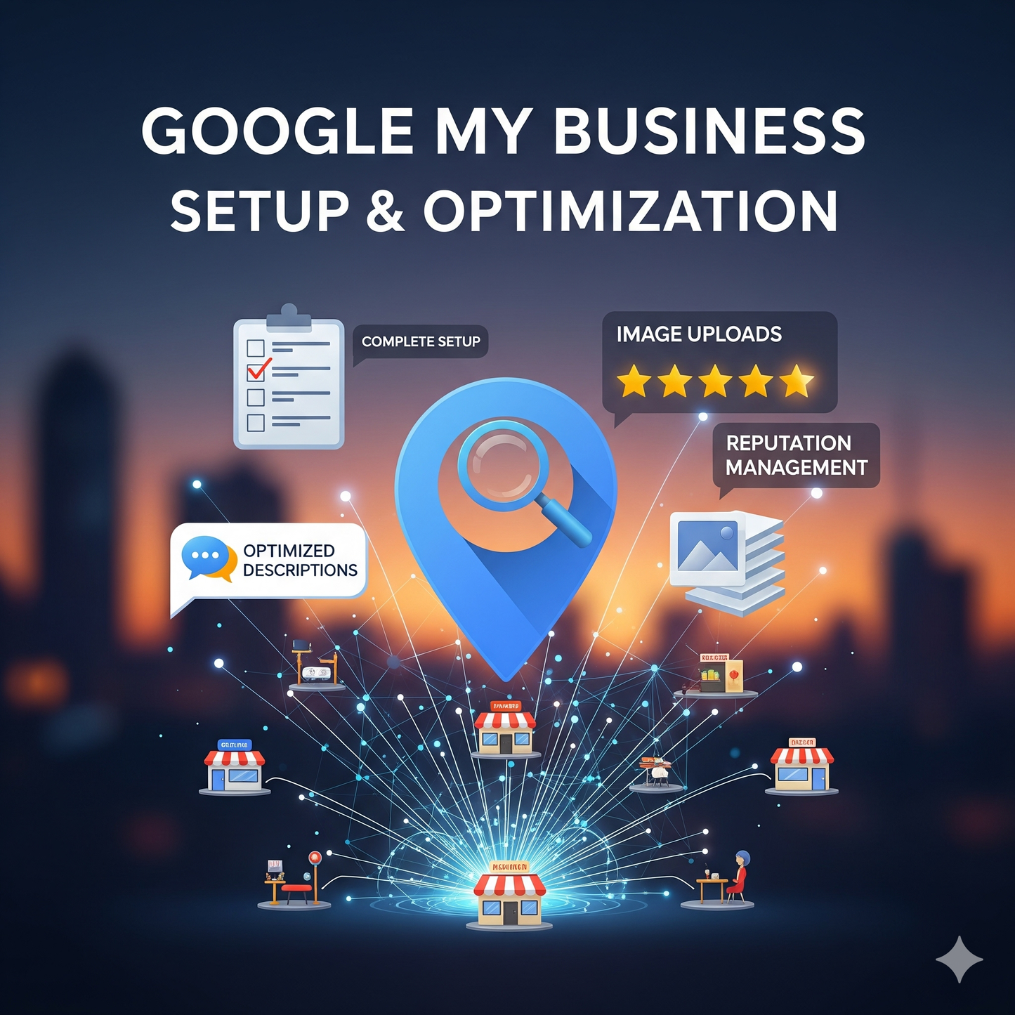 📍 Google My Business Setup & Optimization